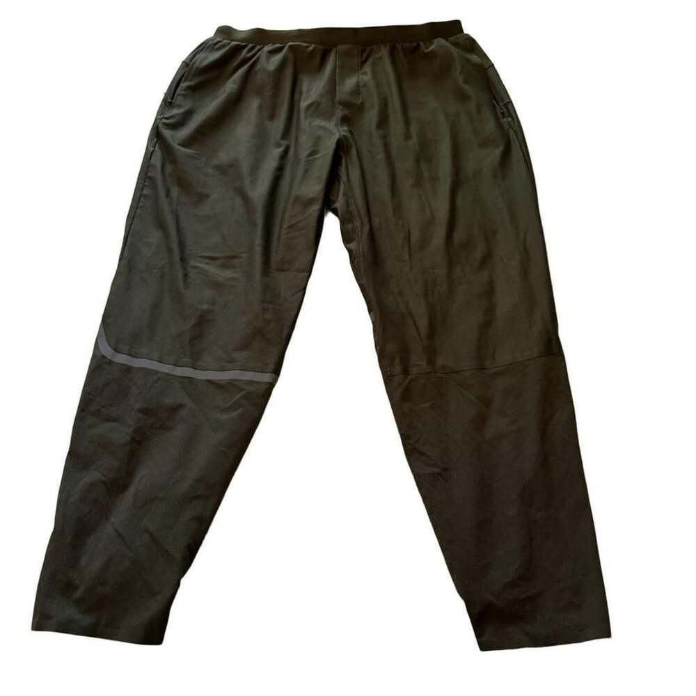 Lululemon Athletica Pants Size XXL Olive Green Reflective Joggers
